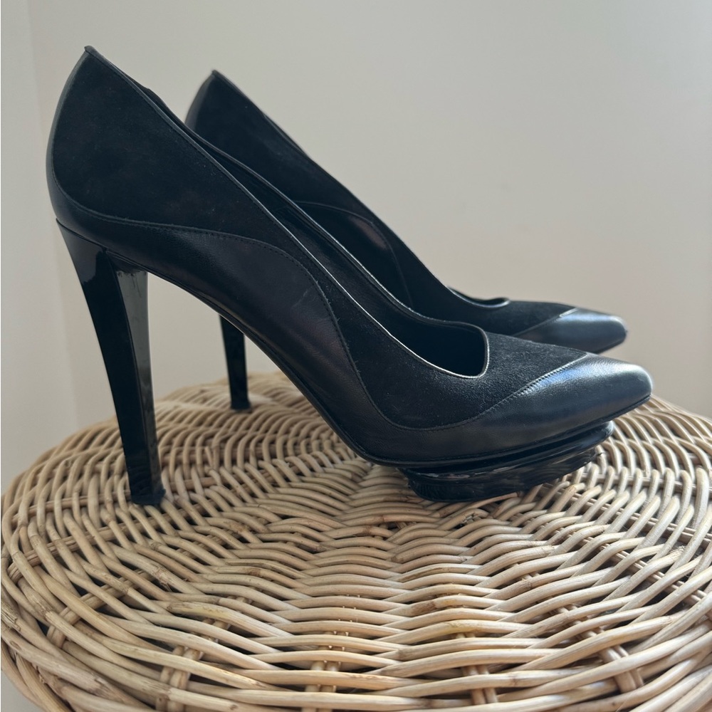 Diane Von Furstenberg (DVF) Platform Heels.